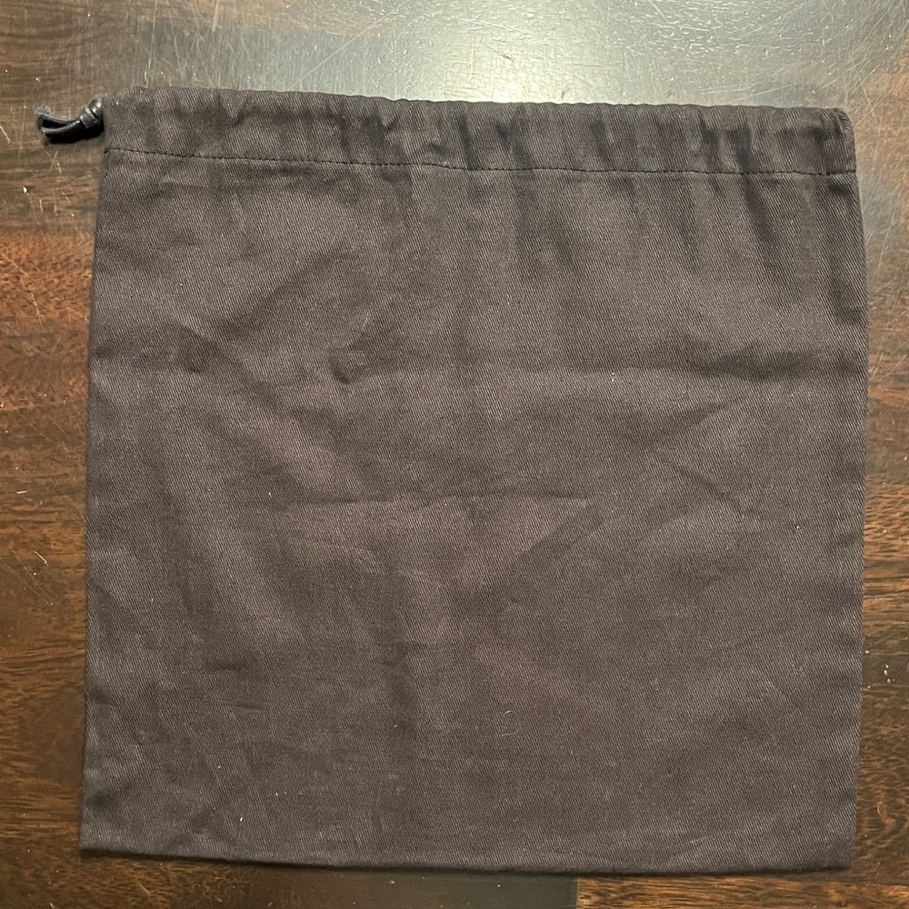 Fendi Black Drawstring Dust Bag Approximately 11.75” Wide by 11.5” tall - Picture 7 of 7
